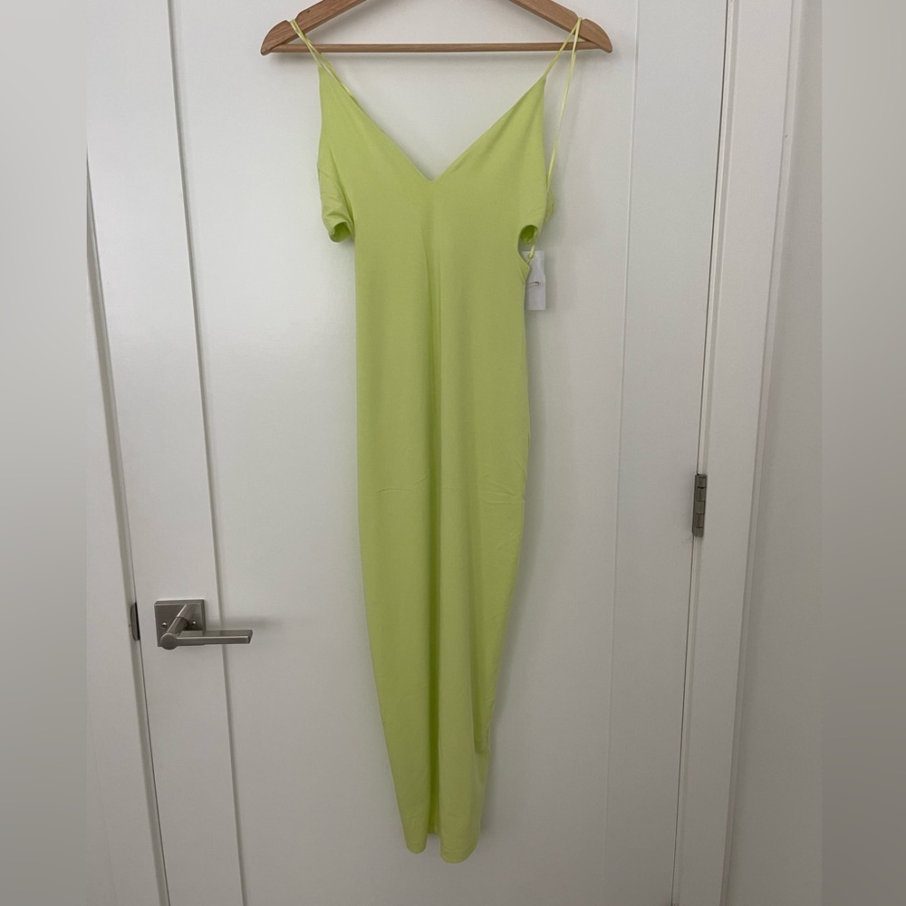 NWT Good American Midi Bodycon Dress